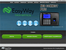 Tablet Screenshot of easywaybiometrics.com